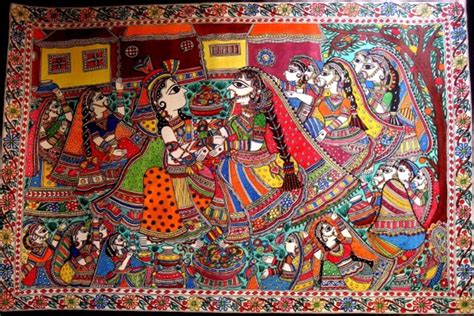 Madhubani A Style Of Folk Paintings Is Popular In Which Of The Following States In India