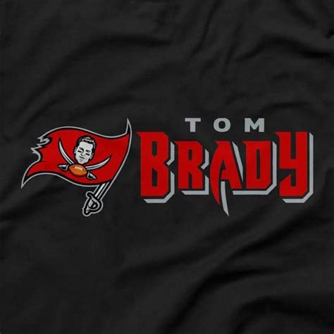 Tom Brady Playoffs Shirt Tampa Bay Buccaneers Flag Logo Parody Etsy