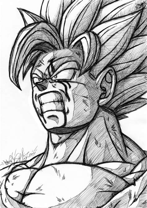 They were inspired by martial arts movies. Goku SSJ2 Black Pen draw by SigmaGFX on DeviantArt