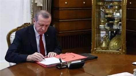 Cumhurbaşkanı Recep Tayyip Erdoğanın imzasıyla Türkiye Petrolleri A O