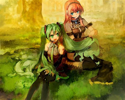 Hintergrundbilder Malerei Illustration Anime Mädchen Vocaloid
