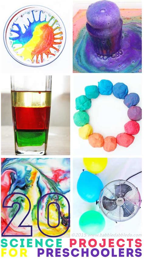 20 Science Projects For Preschoolers Science Projects For