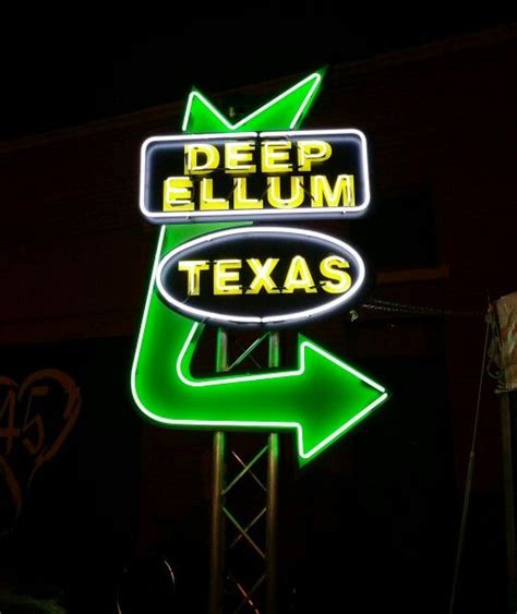 Deep Ellum Sign Ellum Old Signs Signage