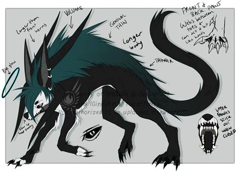 Another Wolf Demon Form By Ginsuke On Deviantart
