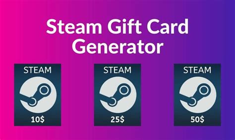Give the steam gift card as a small gift to a loved one, for example, a friend or someone from your family. Free Steam Wallet Gift Card Code Generator Online 2020 in ...