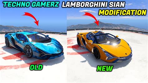 Techno Gamerz Lamborghini Sian Modification Gta V Gameplay 43 Youtube