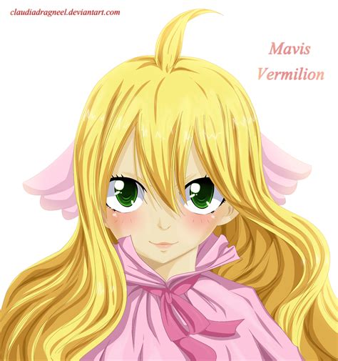 Fairy Tail Zero 2 Mavis By Claudiadragneel Daily Anime Art