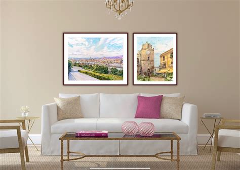 How High To Hang Picture Over Sofa Baci Living Room
