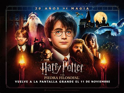 Harry Potter Y La Piedra Filosofal Se Reestrena En El Cine Cuándo