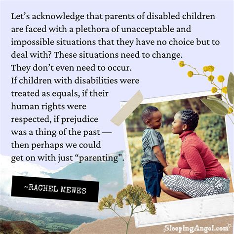 Parents Of Children With Special Needs Quote