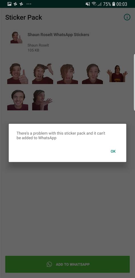 What Could Be Causing My Whatsapp Stickers Pack Not To Work Stack