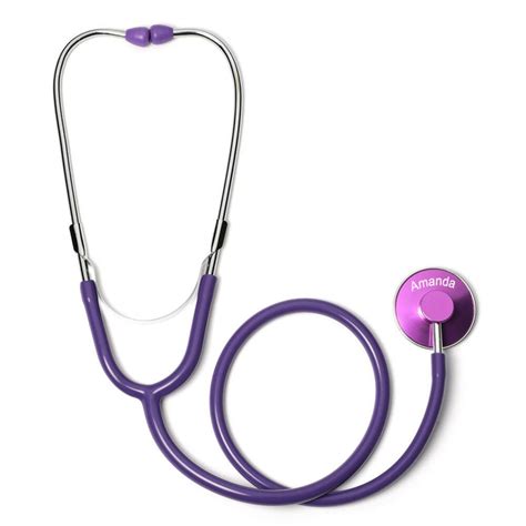 Personalized Custom Single Head Stethoscope Hot Pink Blue Etsy
