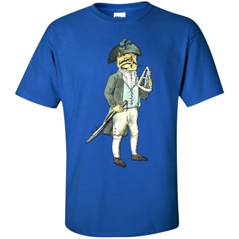 Shop Captain Cat With A Sword And Sextant T Shirt 62