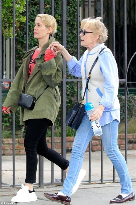 Pink news (holland and sarah). Holland Taylor and Sarah Paulson enjoy date night at ...