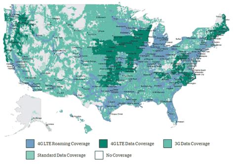 Coverage in your house can vary depending on the type of building. Cellular Maps.com - 4G & 4G LTE Coverage Compared