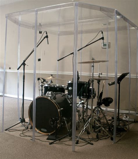 Drum Booth Fully Enclosed W A Door And Sound Proof Room Sound Room