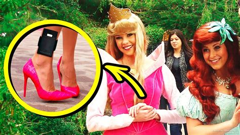 10 Big Secrets Disneyland Princesses Cant Tell Anyone Youtube