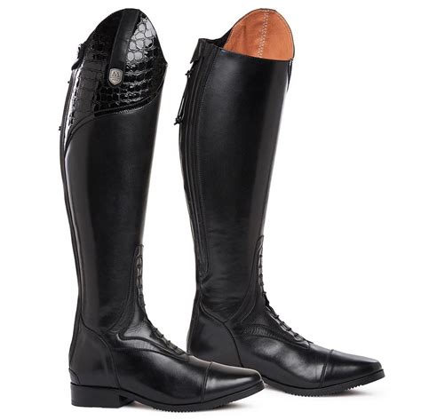 Mountain Horse Sovereign Lux Ladies Tall Riding Boots Black