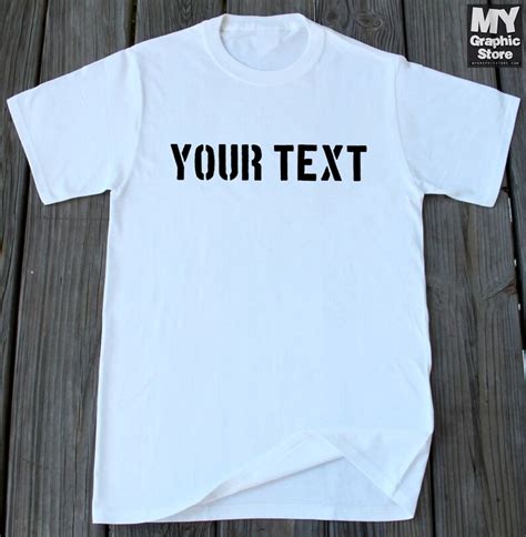 Personalized Shirt Customized Shirt Your Text Here Shirt Etsy