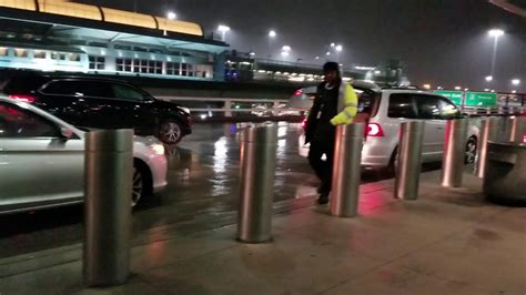The Passenger Drop And Pickup At Jfk Airport Terminal 1 On New Years