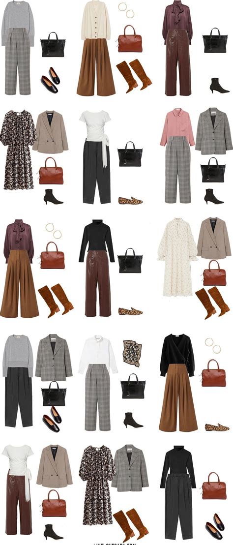 How To Build A Fall Work Capsule Wardrobe Fall Capsule Wardrobe Work