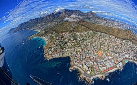 Wallpaper Nature Earth Cape Birds Eye View Cape Town Table