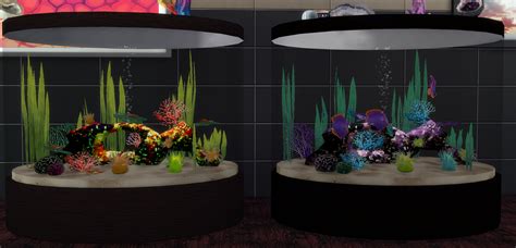 My Sims 4 Blog Fish Tanks And Sea Urchins By Theshed