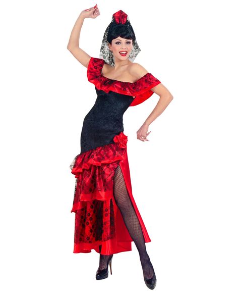 Spanish Dancer Costume Flamenco Costume For Carnival Horror