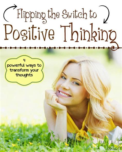 How To Get Rid Of Negative Thoughts Flipping The Switch To Positive