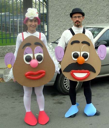 Mr And Mrs Potato Head Costumes Costumes Designed For A Valentine S Day 5k Run Toy Story