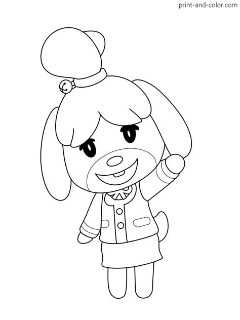 Animalcrossing Free Coloring Pages Coloring Pages
