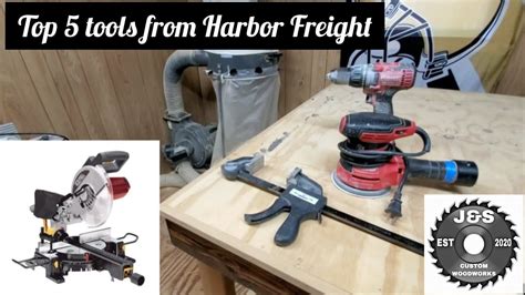 Top 5 Tools I Recommend From Harbor Freight Youtube