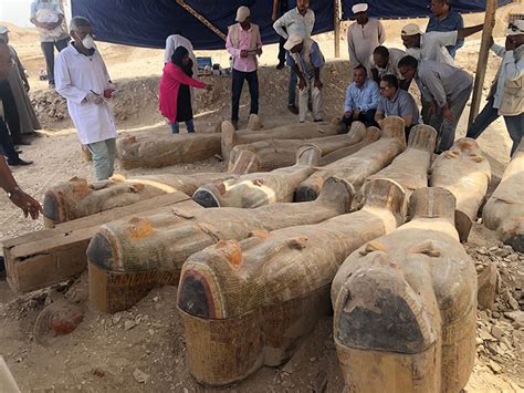 30 Ancient Coffins From 3000 Years Ago Discovered In Luxor Egypt