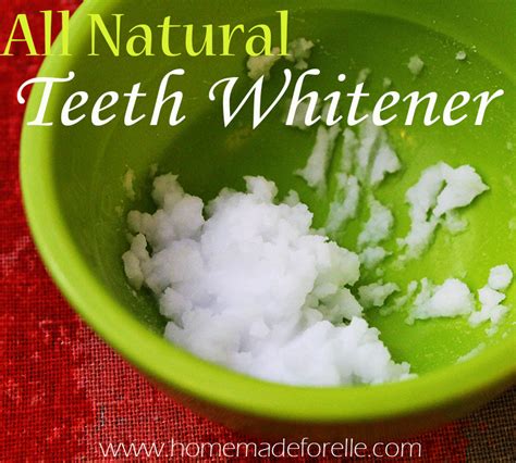 There are some diy suggestions of using lemon juice or strawberries but those could do more harm by eroding the calcium in your teeth or cause tooth cavities. How to Whiten Your Teeth Naturally in 2 minutes a Day
