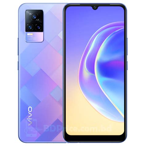The screen has a resolution of 1080 x 2400 pixels and 405 ppi pixel density. Vivo V21e Price in Bangladesh 2021 | BD Price