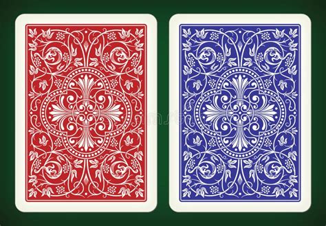 Back Playing Cards Hand Stock Illustrations 1548 Back Playing Cards