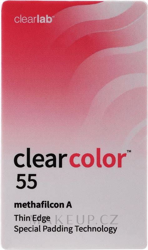 Clearlab Clear Color 55 Barevné kontaktní čočky modré 2 ks Makeup cz