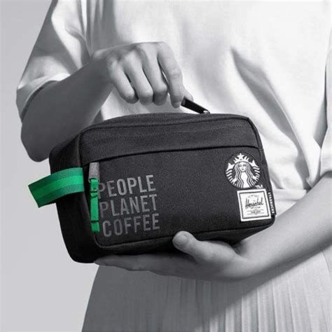 Starbucks X Herschel Supply Limited Edition People Planet Coffee Carry