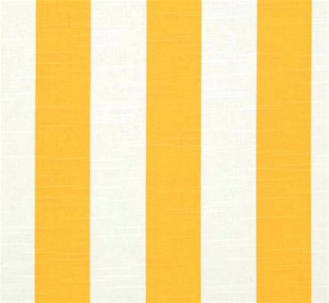 Items Similar To Fabric By The Yard Yellow Fabric Yellow Stripe Fabric