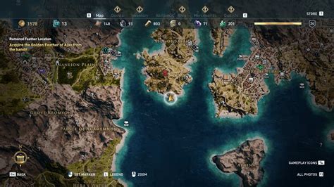 Xenia Treasure Locations In Assassins Creed Odyssey Keengamer