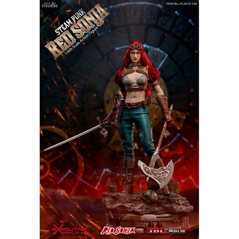 Steampunk Red Sonja Figure Ver Classic Or Deluxe Executive Replicas