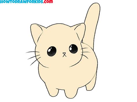 How To Draw A Kitten Step By Step Easy Drawing Tutorial For Kids