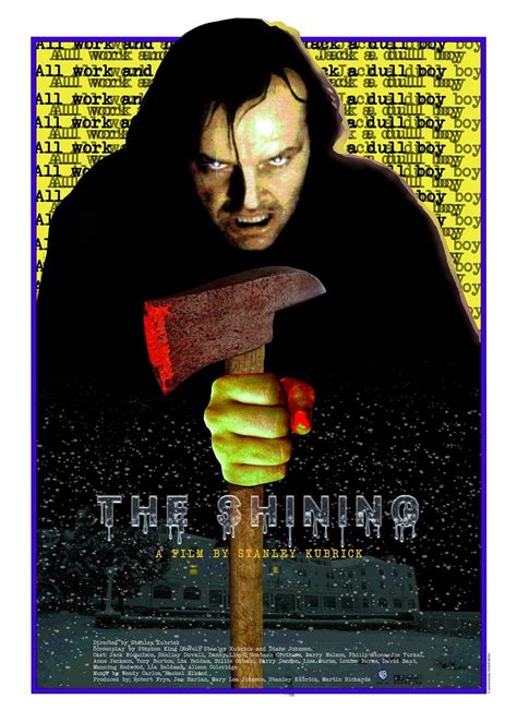 Stanley Kubrick The Shining Alternative Poster Etsy