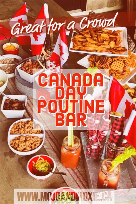 canada day poutine bar poutine bar canadian food canada food