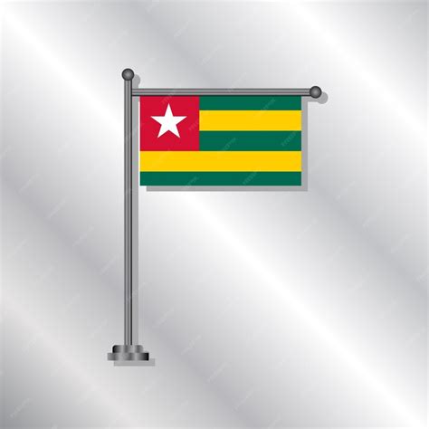 Premium Vector Illustration Of Togo Flag Template