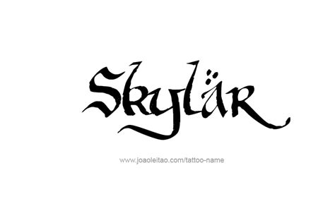 Skylar Name Tattoo Designs Name Tattoo Designs Name Tattoo Name Tattoos