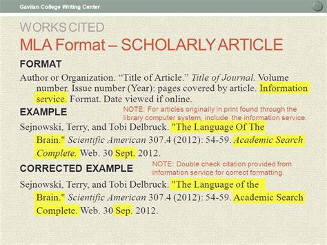 How To Cite Mla Article News Blog