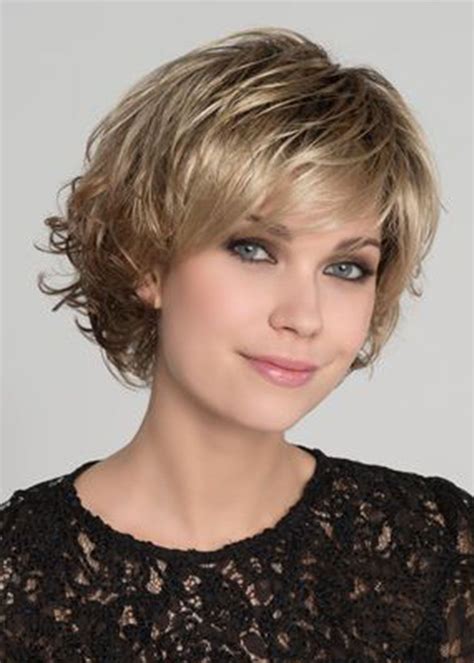 Women S Short Bob Layered Hairstyle Natural Straight Synthetic Hair Wigs Capless Wigs 14inch