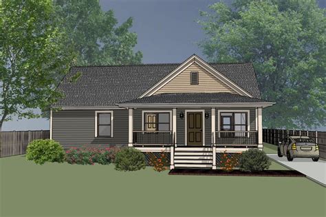 Country Style House Plan 3 Beds 2 Baths 1092 Sqft Plan 79 118