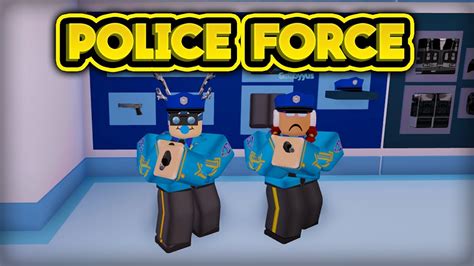The Police Force Roblox Jailbreak Youtube